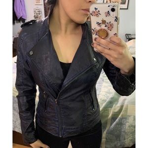 GUESS Faux Leather Jacket